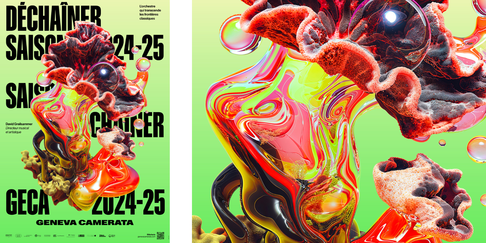 Affiche de saison GECA 24-25
